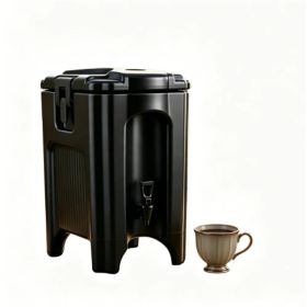 4.4 Gallon 3Layer Insulated Beverage Dispenser, Hot & Cold Drink Server with DripProof Faucet, LeakProof Commercial Drink Container for Catering (Option: Default Title)